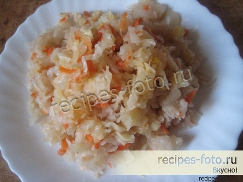Капуста квашеная классическая