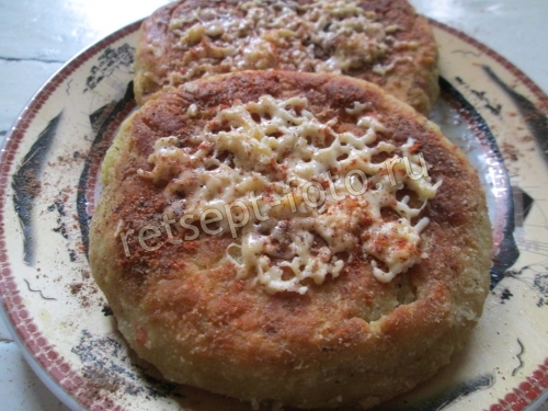 Картофельные зразы с мясом в духовке