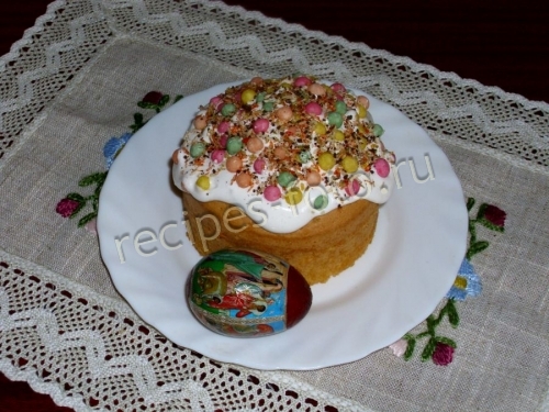 Кекс бисквитный «Пасхальный»