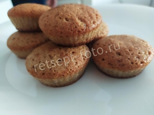 Кексы из ржаной муки