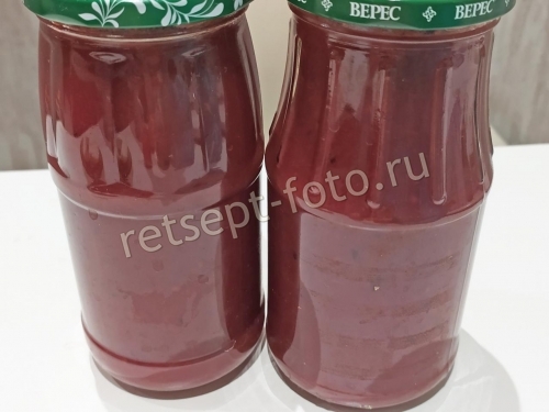 Кетчуп из слив с помидорами на зиму