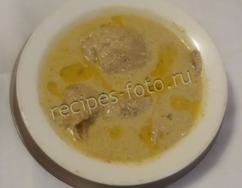 Классический сациви из курицы по-грузински