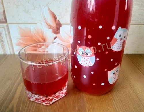Клюквенный морс