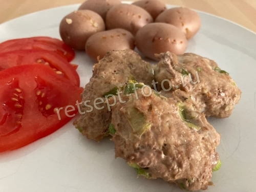 Котлеты из индейки в духовке