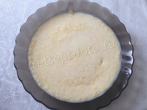 Кукурузная каша с молоком в мультирваке
