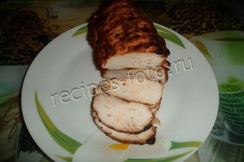 Куриная пастрома из грудки