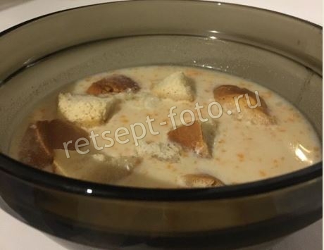 Куриный суп-пюре для ребенка 1 год