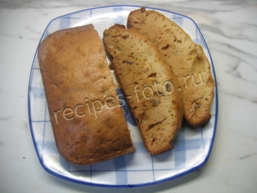 Лимонный кекс со сгущенкой
