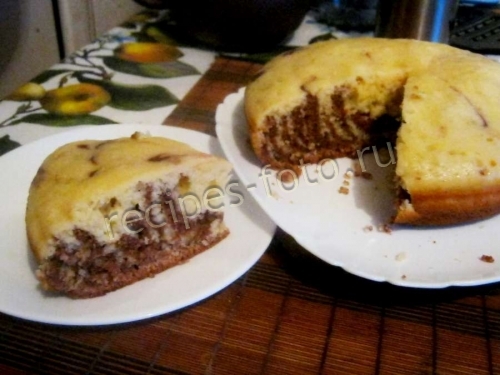 Манник "Зебра" на кефире