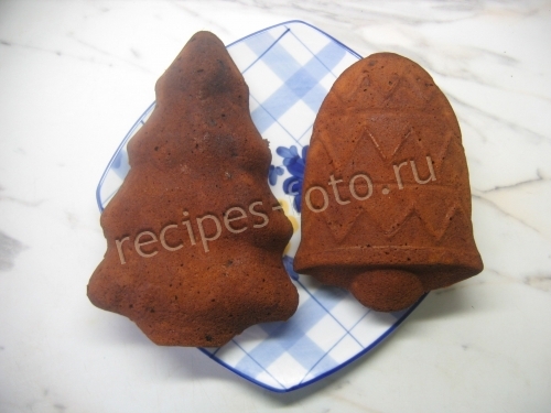 Медовый кекс с имбирем и корицей