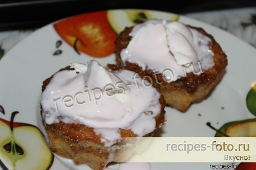 Мини чизкейки с творогом и кокосовой стружкой
