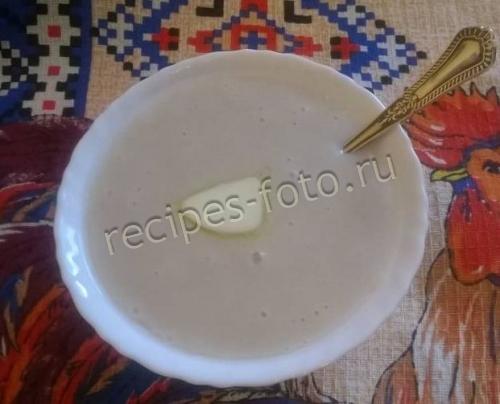 Мясное пюре с цветной капустой и рисом для детей от 9 месяцев
