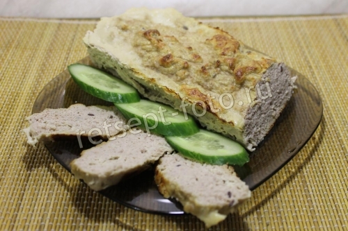 Мясное суфле из индейки для детей от 2-х лет