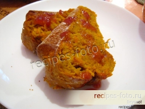 Морковный кекс с корицей и имбирем