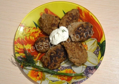 Оладьи из печени и сердца