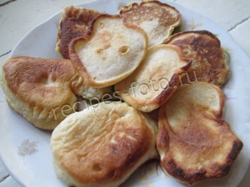 Оладьи на молоке