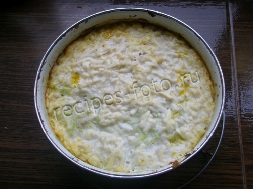 Овощная запеканка из кабачков и баклажан с фаршем в духовке