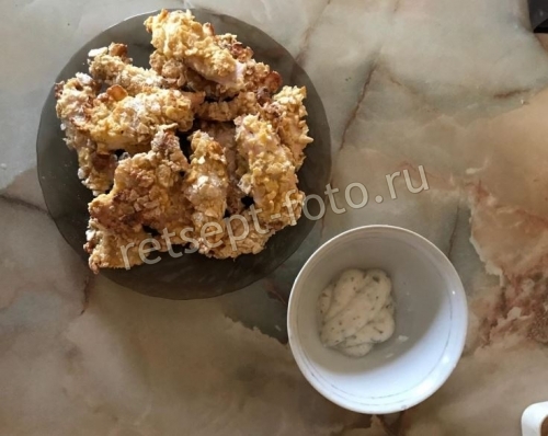 ПП-наггетсы с кукурузными хлопьями