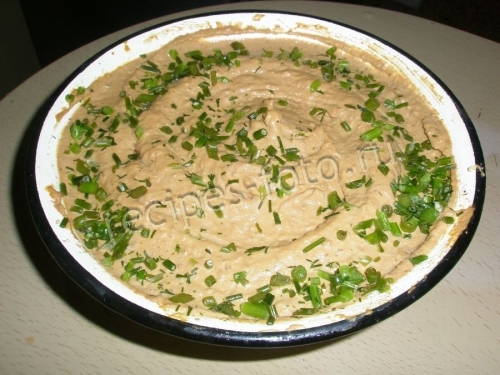 Паштет из куриной печени в мультиварке