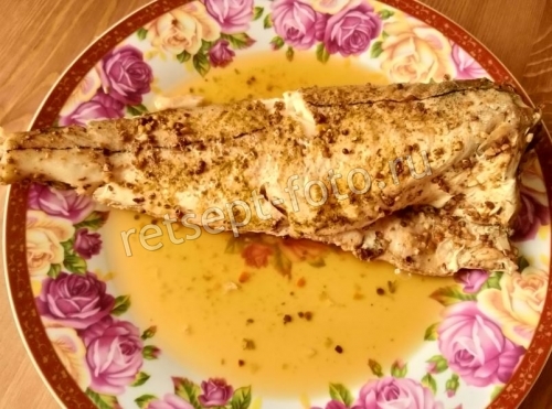 Пикша в духовке
