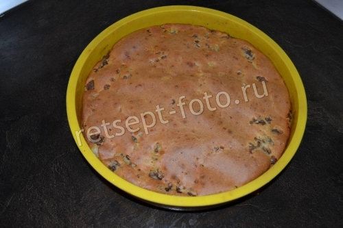 Пирог с мясом на жидком тесте