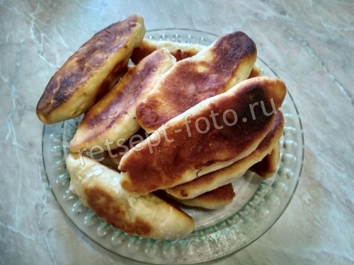 Пирожки с картошкой жареные в духовке