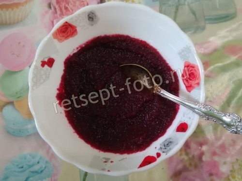 Пюре из свеклы для детей 1 год