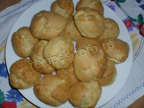 Профитроли с сырной начинкой (эклеры с сыром)