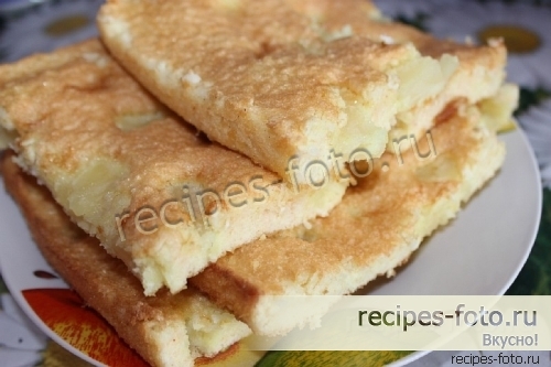 Пирог с ананасами