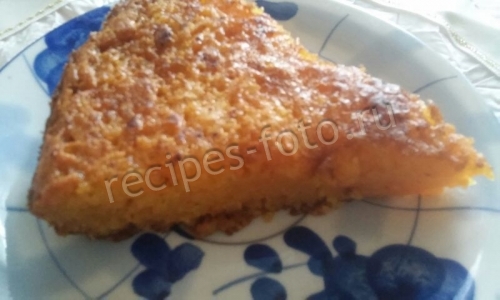 Простой тыквенный пирог с корицей и лимоном