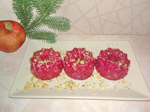 Рахат лукум из гранатового сока
