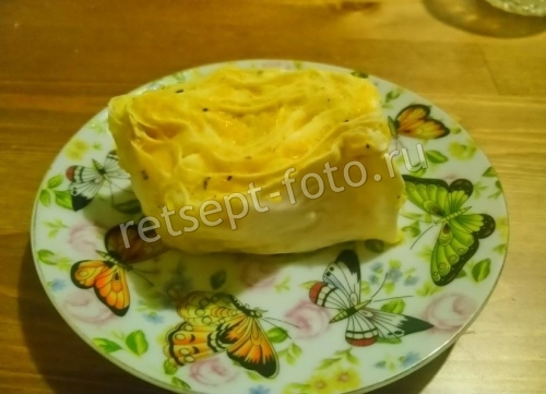 Рулеты из лаваша с картошкой и сыром