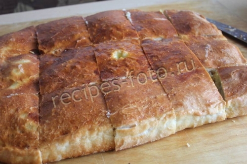 Рыбный дрожжевой пирог с пангасиусом