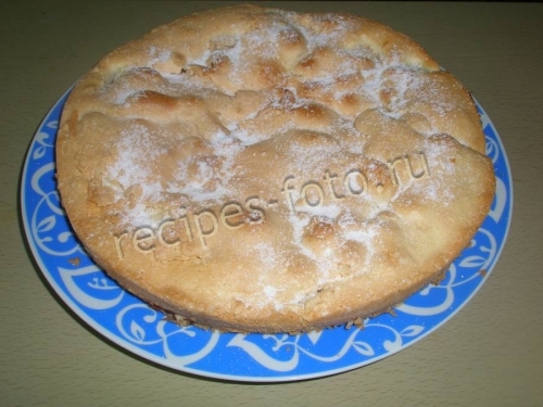 Шарлотка с яблоками