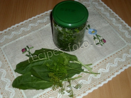 Щавель консервированный на зиму