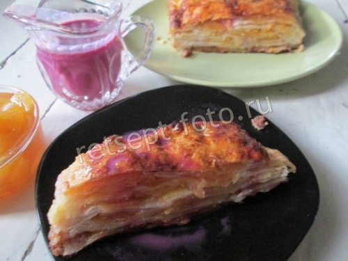 Сладкий пирог из лаваша