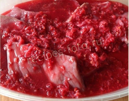 Соус из красной смородины к мясу