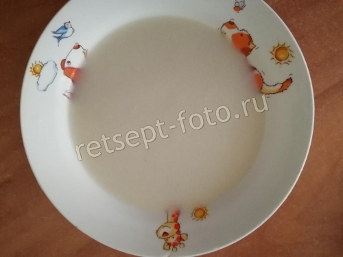 Суп-пюре из цветной капусты с курицей для годовалого ребенка