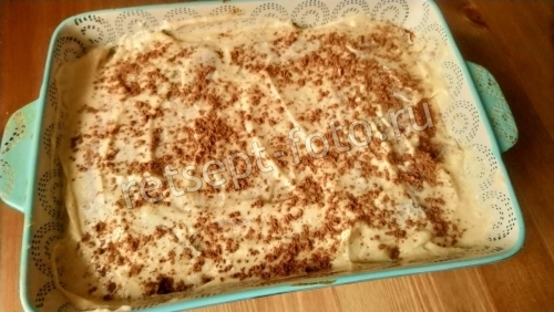 Торт на сметане с творожным кремом