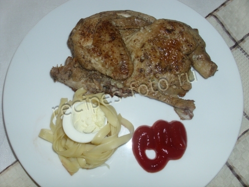 Цыпленок в духовке
