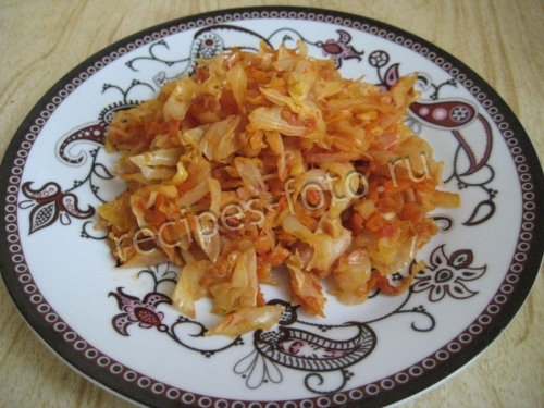 Тушеная капуста