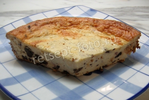 Творожная запеканка без манки и муки