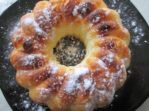 Творожная запеканка со сметаной и манкой