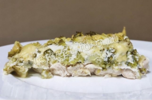 Запеканка с брокколи и курицей для детей 1 год