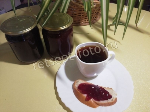 Желе из белой смородины и малины