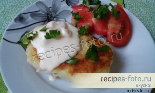 Зразы картофельные с мясом