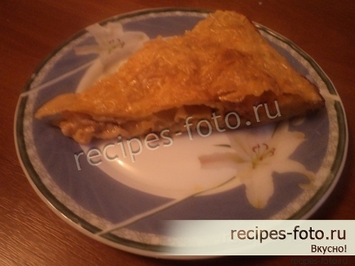 Лазанья мясная с фаршем и соусом Бешамель