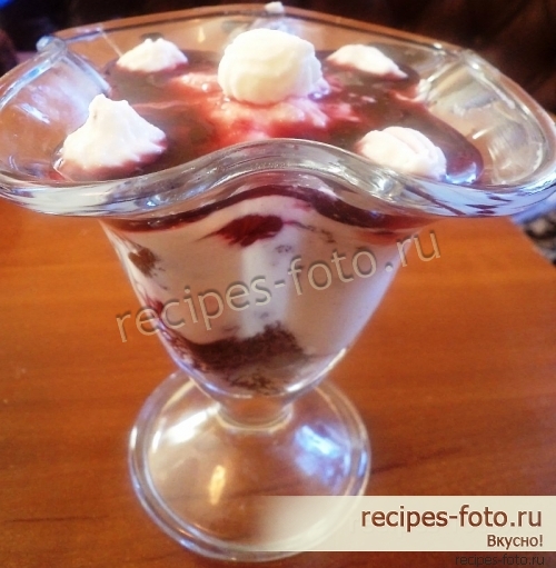 Десерт из творога