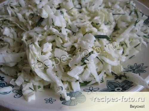 Салат из пекинской капусты