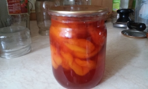 Абрикосы дольками в сиропе на зиму 